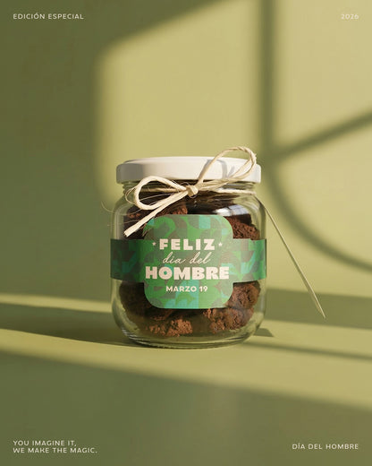 Jar Brownies Día del Hombre 🍫