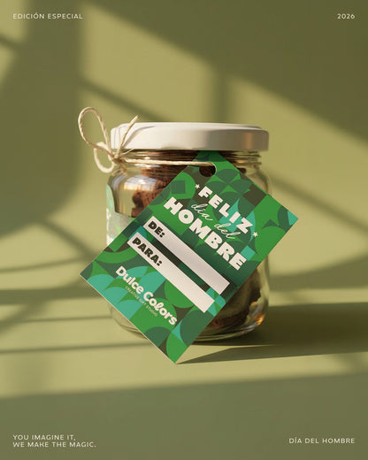 Jar Brownies Día del Hombre 🍫
