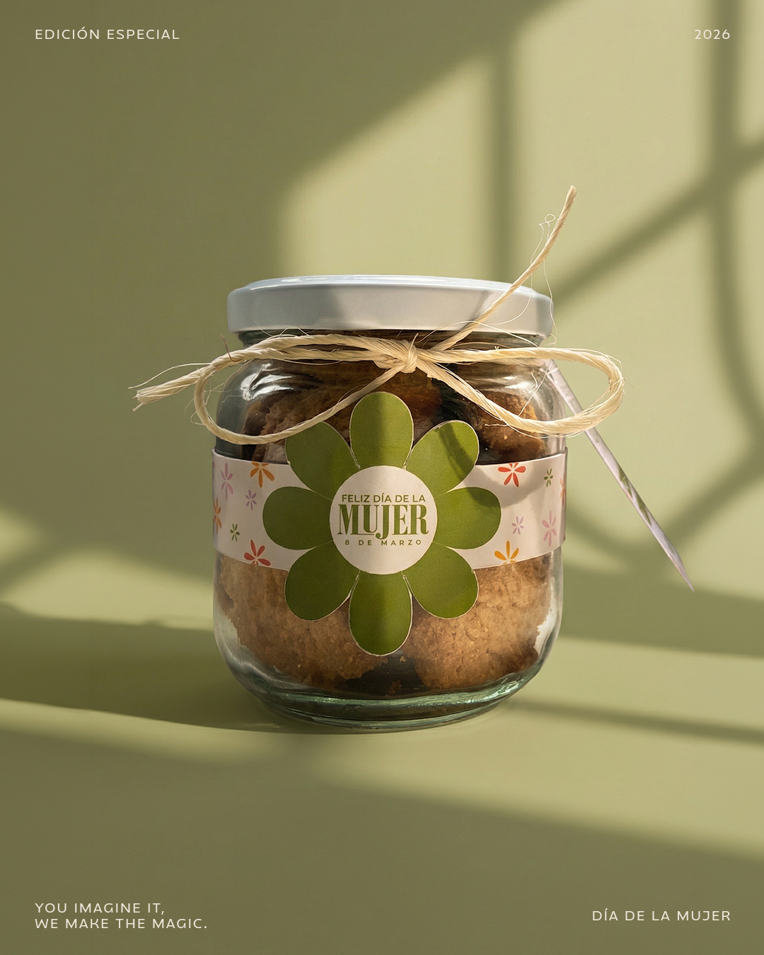 Jar Cookies - Día de la Mujer