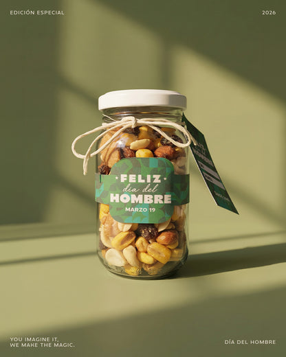Jar Frutos Secos Día del Hombre 🥜
