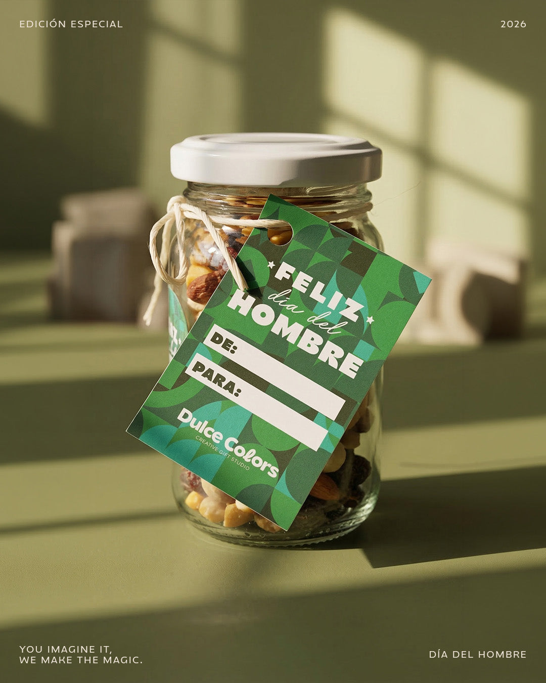 Jar Frutos Secos Día del Hombre 🥜