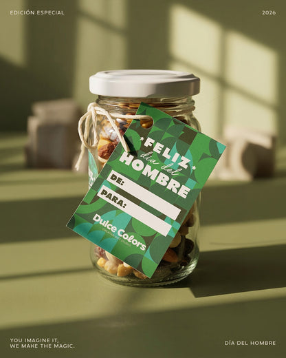 Jar Frutos Secos Día del Hombre 🥜
