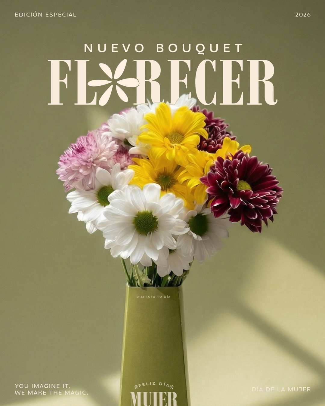 Bouquet FLORECER - Día de la Mujer