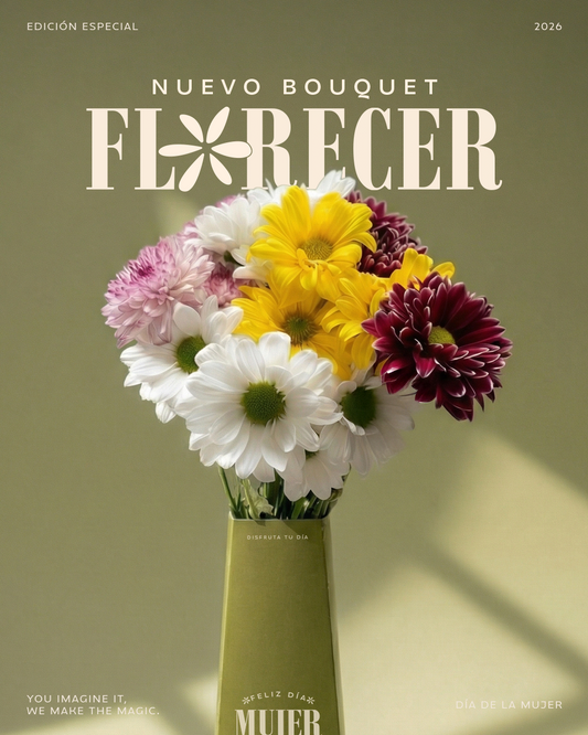 Bouquet FLORECER - Día de la Mujer